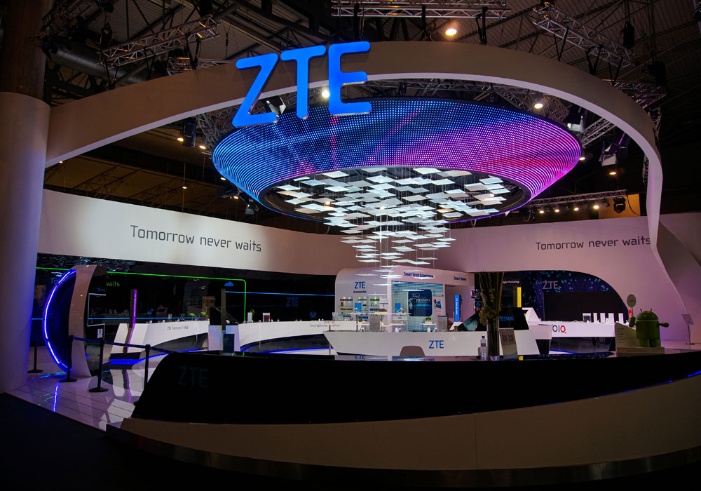 2015 Barcelona Spain ZTE Exhibition